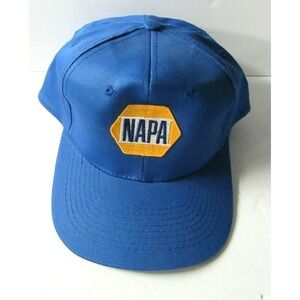 NAPA Trucker Hat Cap Snapback Blue & Gold UNUSED